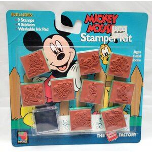 The Rubber Stamp Factory Mickey Unlimited Mickey Mouse Friends Stamper Kit NOS